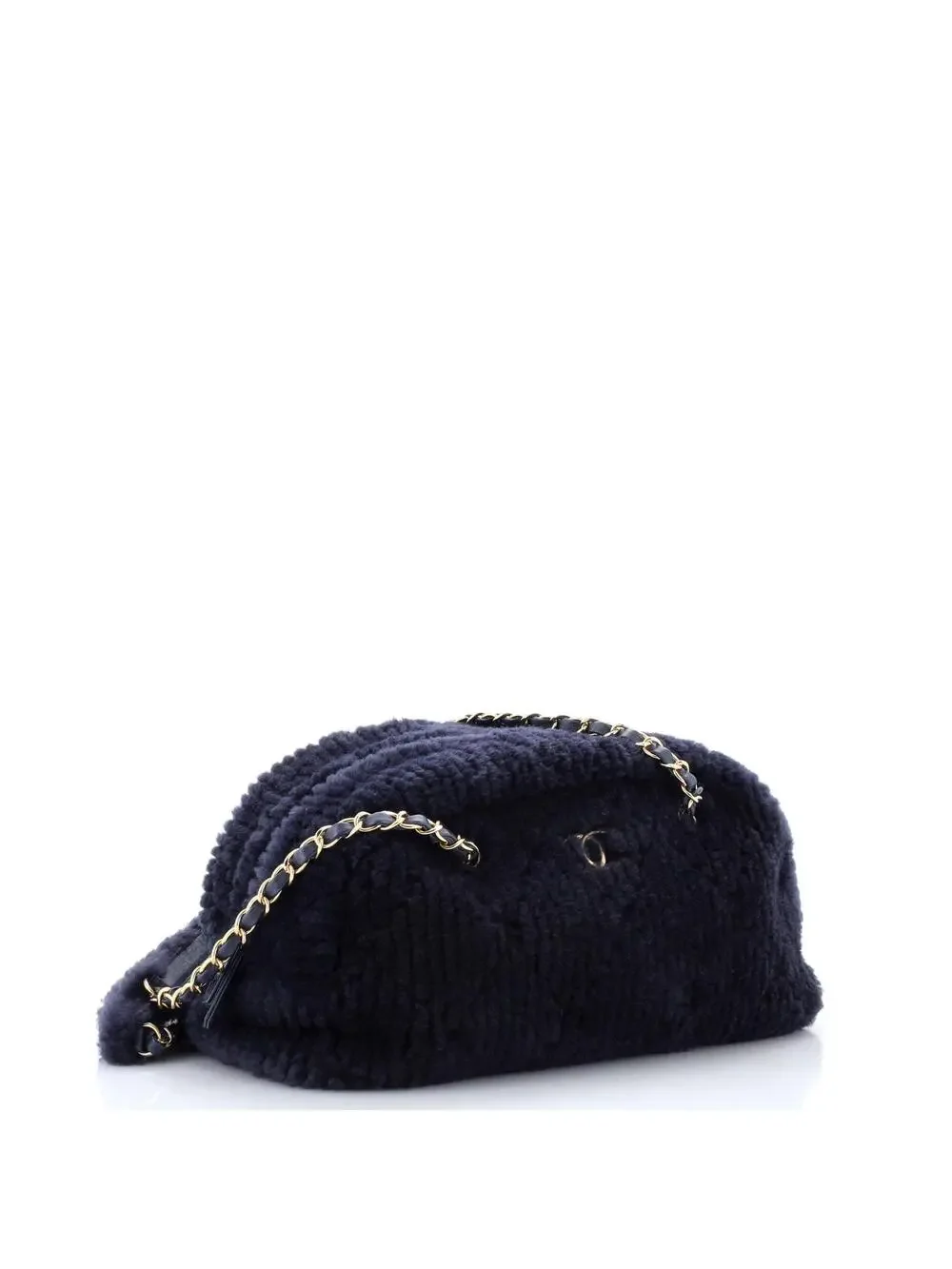 Chanel Coco Neige Chain Bowling Bag #242386C44B